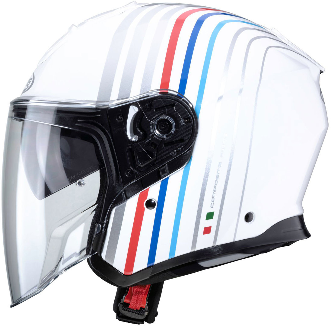 Caberg Flyon Bakari Jet Helmet white/red/blue XXL (63/64) Figure 2