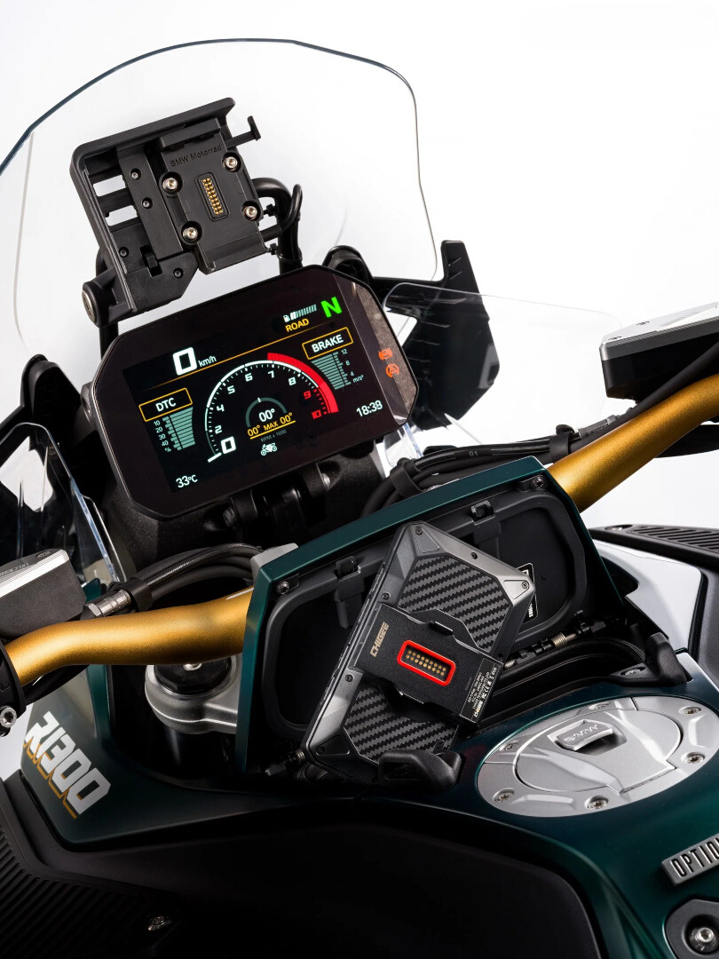 CHIGEE AIO-5 Play Multimediasystem för motorcykel för BMW Figur 4