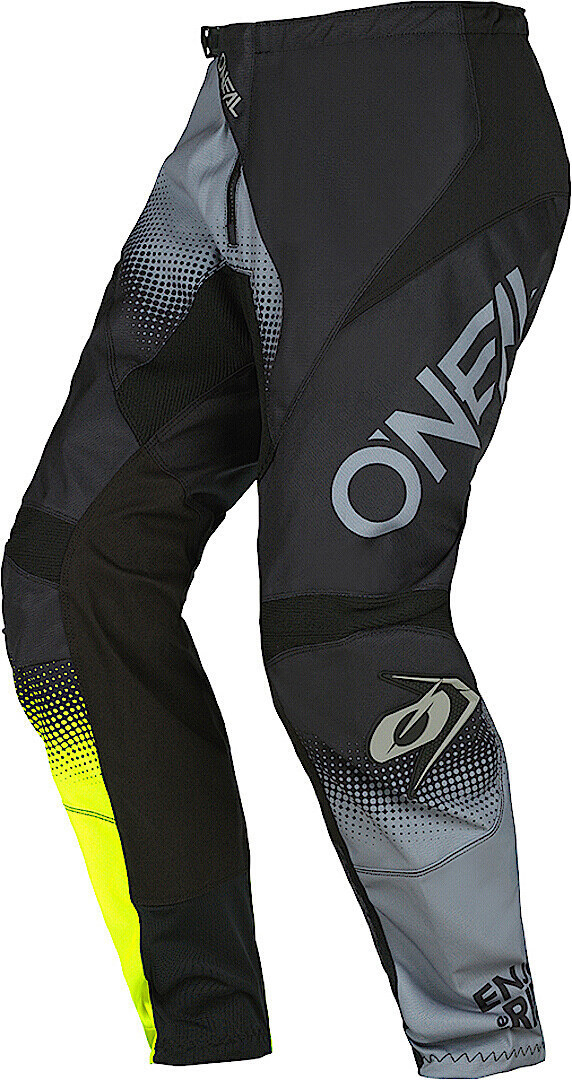 Oneal Element Racewear V.22 Calças de Motocross preto/amarelo 34 Figura 1