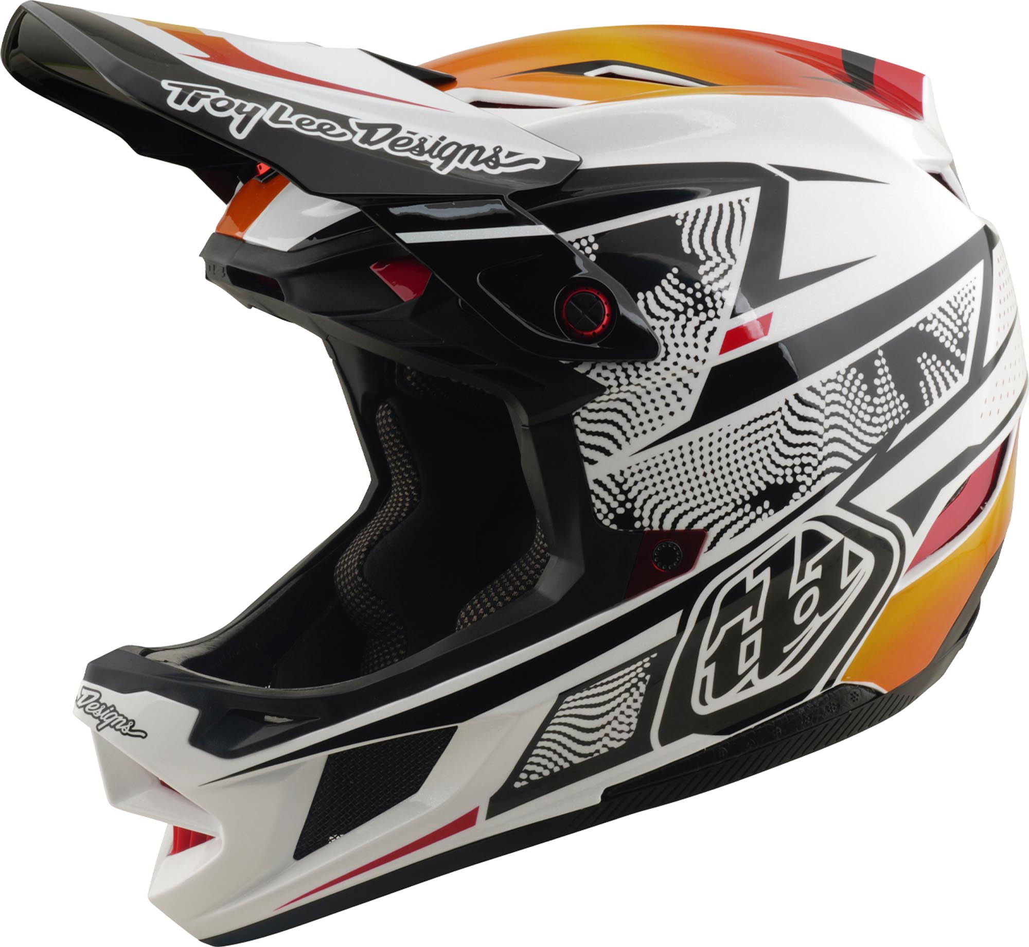 Troy Lee Designs D4 Composite MIPS Lined Up Casco per discesa M (57/58) Figura 1