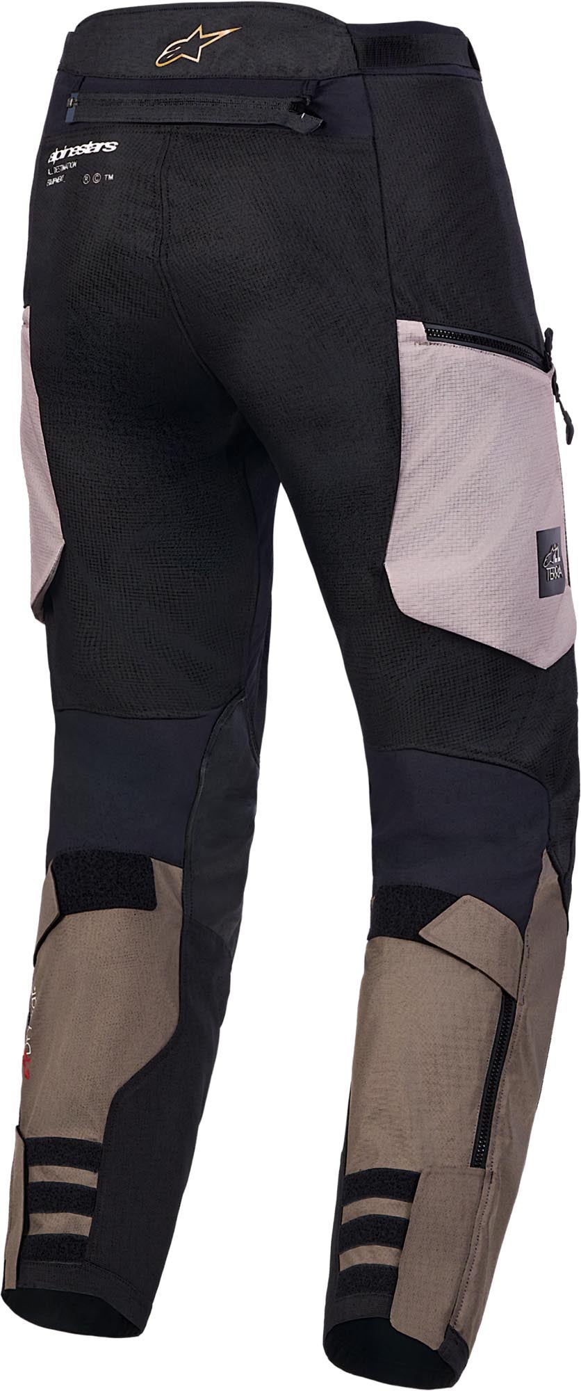 Alpinestars Harok V2 Drystar vandtætte motorcykeltekstilbukser grå/brun XL Figur 2