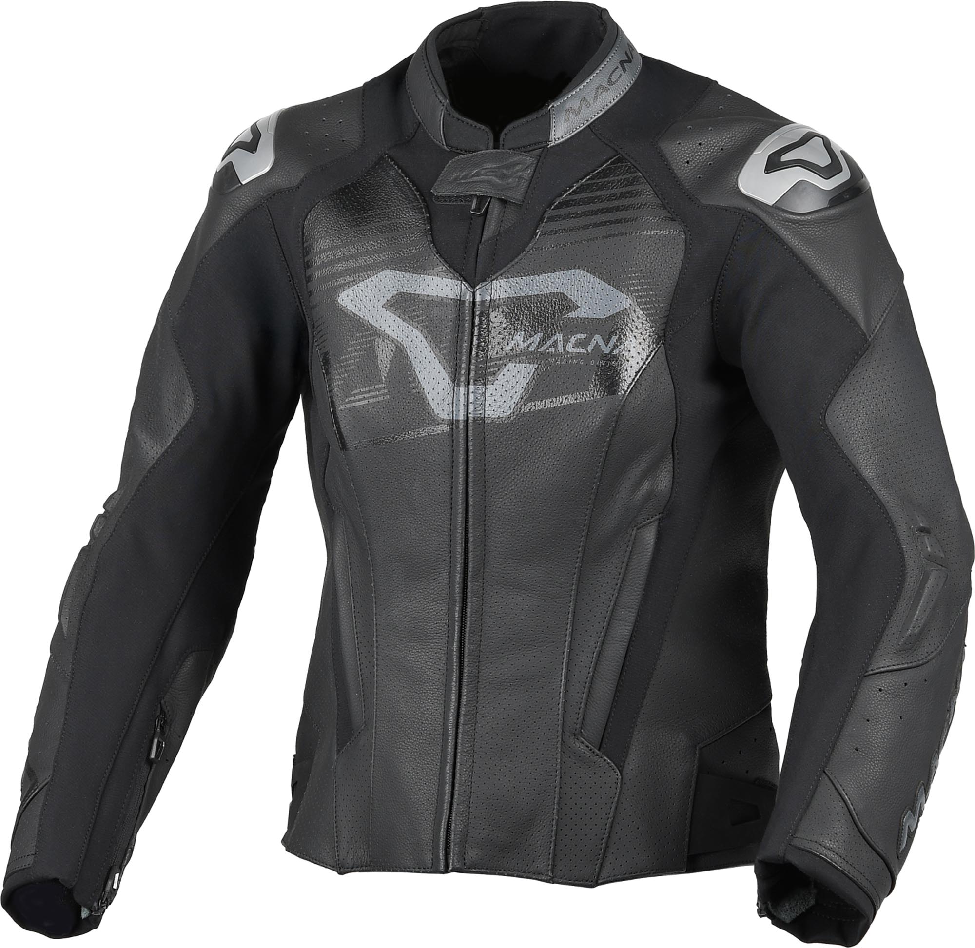 Macna Blitz Ladies Motorcycle Leather Jacket black 44 Figure 1