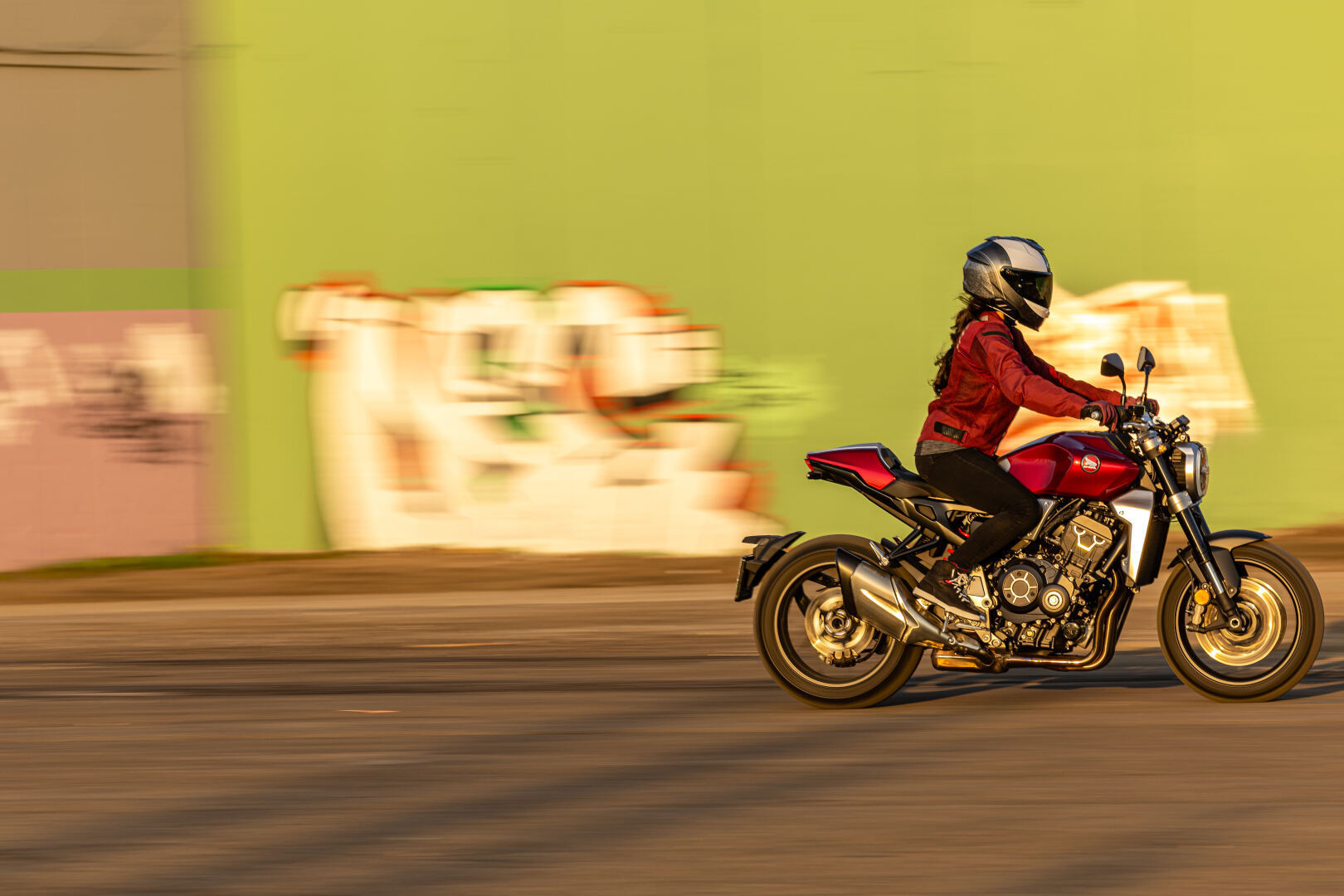 Macna Velotura Damer Motorcykel Textil Jacka mörkröd M Figur 3