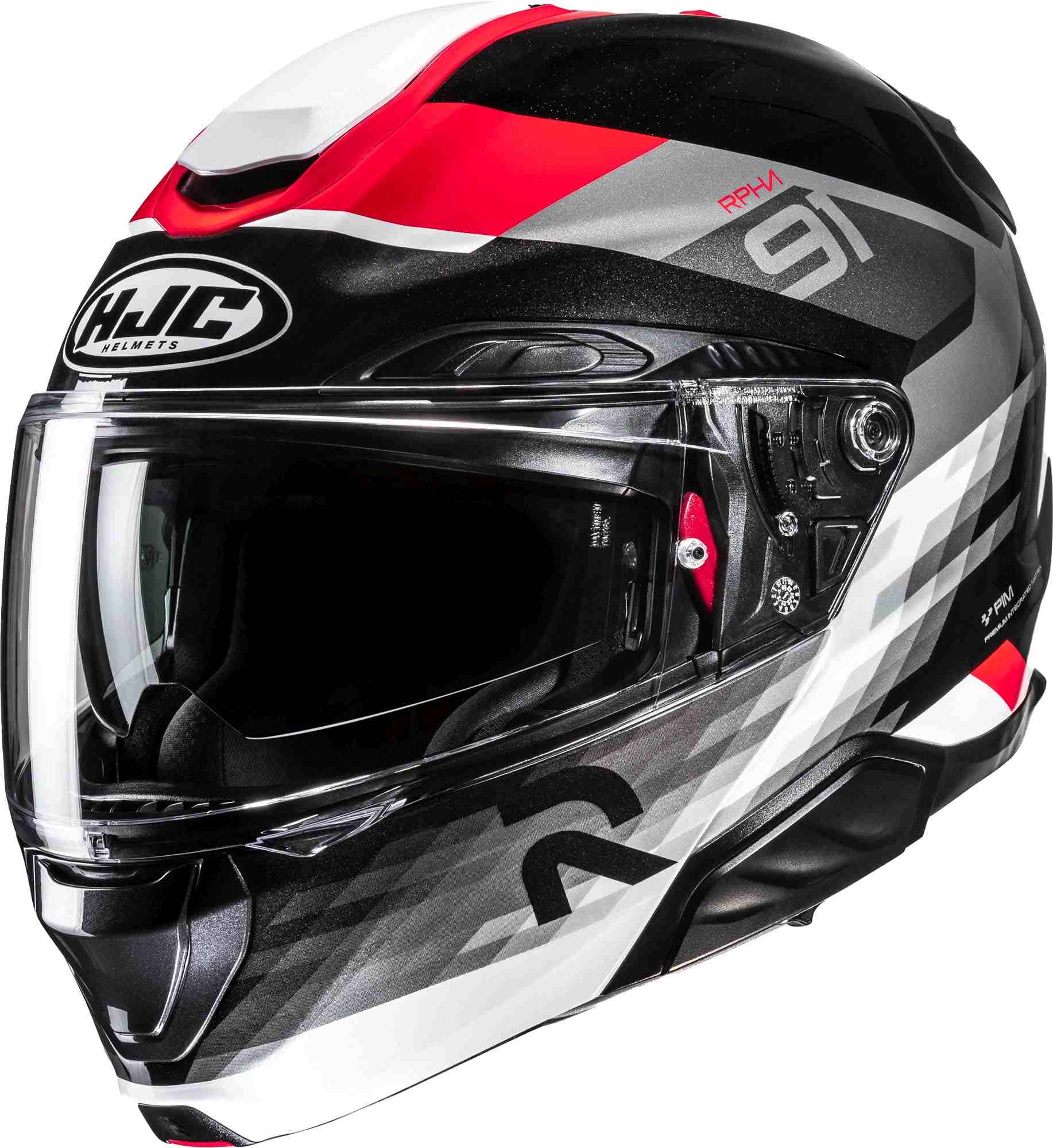 HJC RPHA 91 Madal Casco nero/bianco/rosso XXL (62/63) Figura 1
