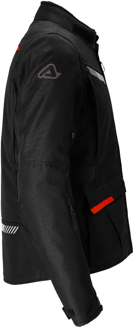 Acerbis X-Trail Motorcycle Textile Jacket black/red M Figure 3
