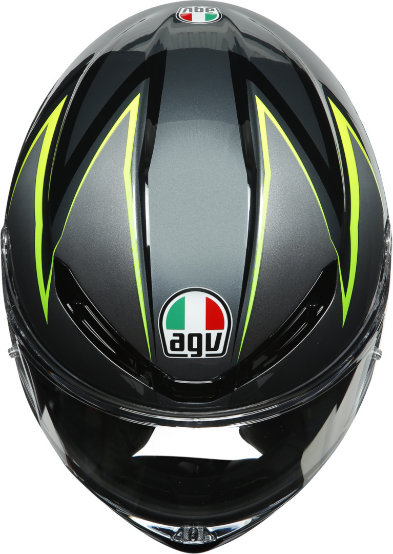 AGV K-6 Flash hjelm sort/grå/grøn ML (59/60) Figur 6