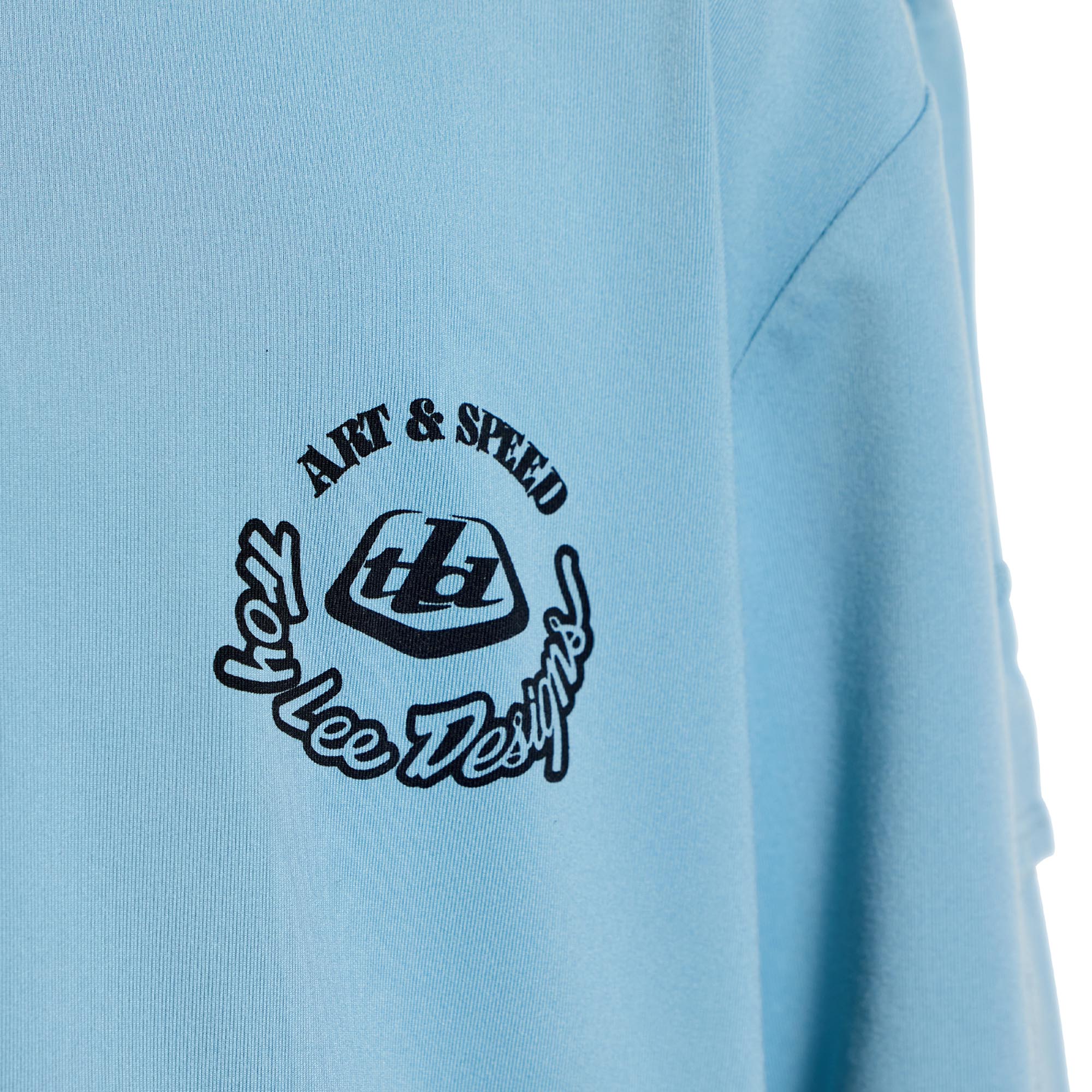 Side view of Troy Lee Designs Ruckus Ride Carbs Youth Bicycle Jersey