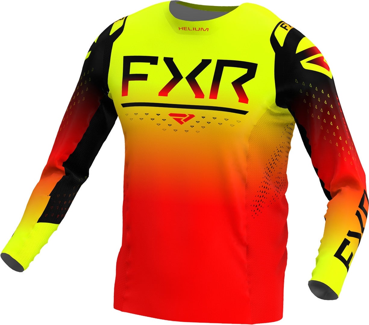 FXR Helium 2023 Motocross Jersey gelb/orange/rot L Abbildung 1
