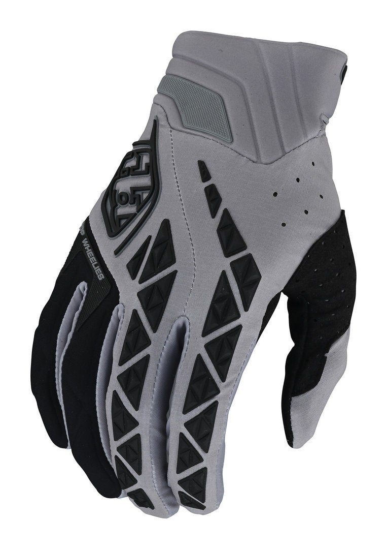 Troy Lee Designs SE Pro Motocross handsker grå/sort L Figur 1