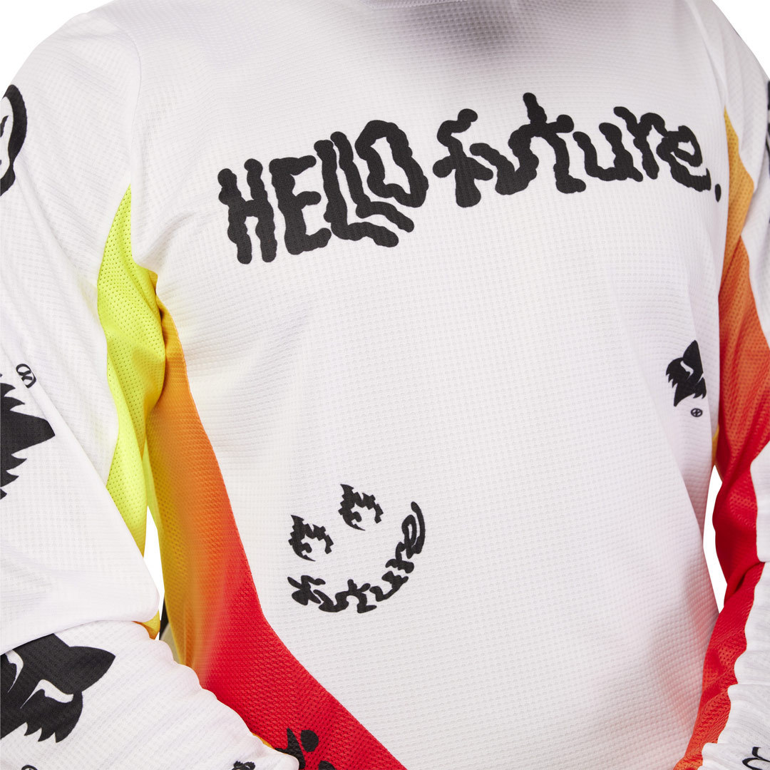 FOX 180 Hello Future Special Edition Motokrosový dres bílá S Obrázek 6