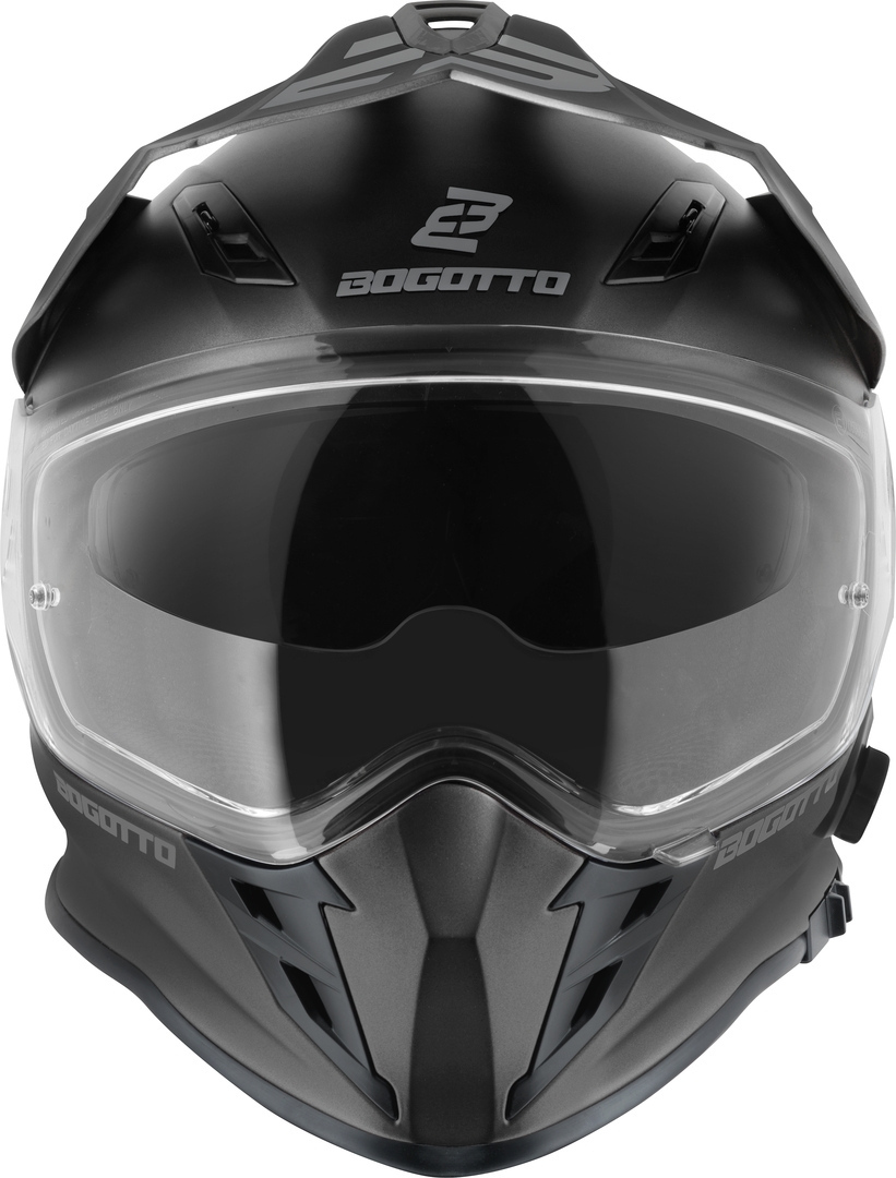 Bogotto H331 BT Bluetooth Cască Enduro Black matt L Figura 5