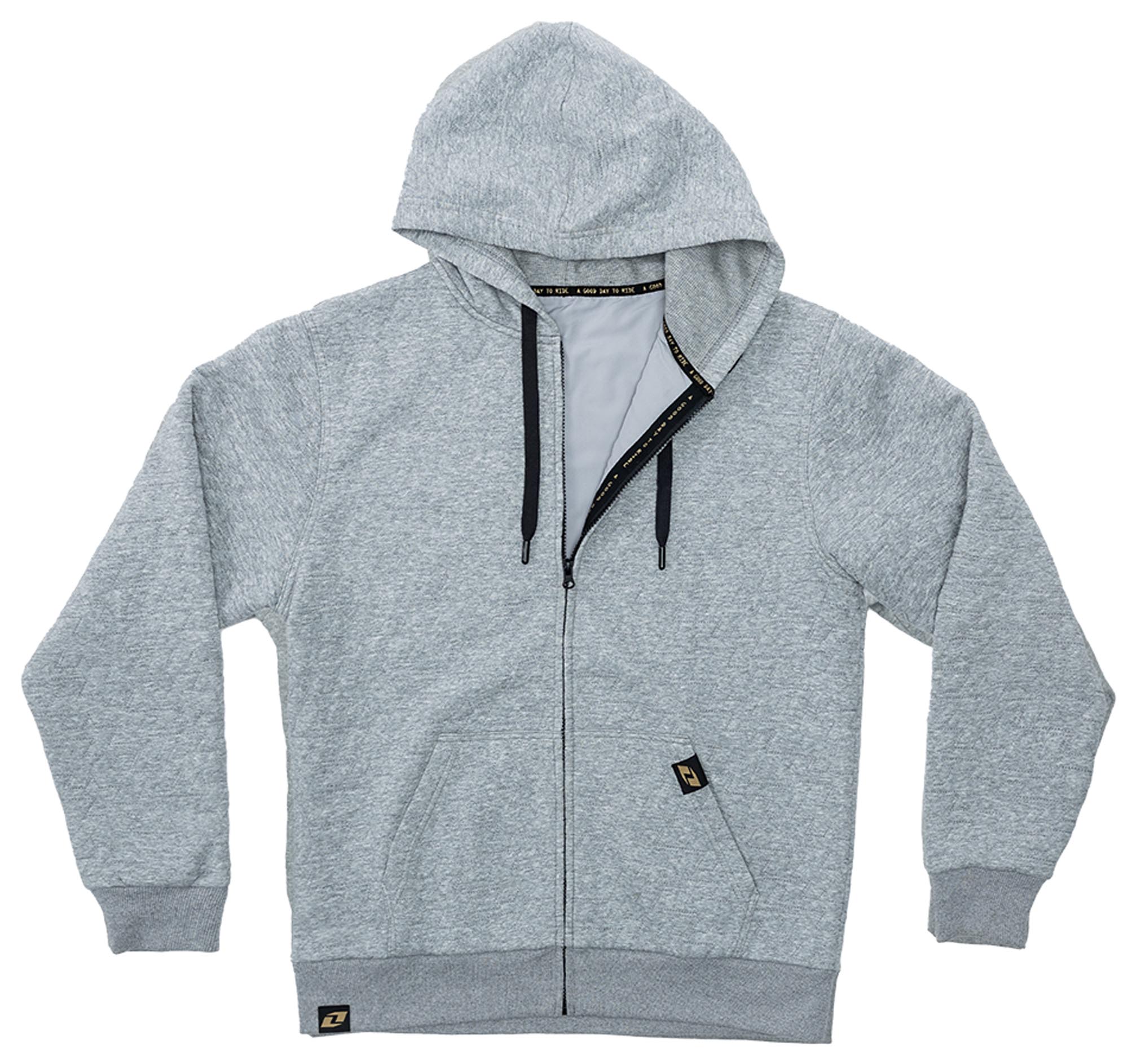 One Industries Repeat Sudadera con capucha y cremallera 2XL Figura 1