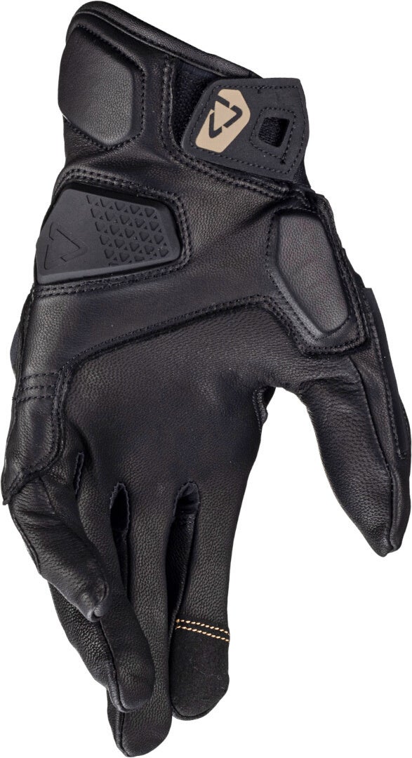 Side view of Leatt ADV HydraDri 7.5 Stealth Short waterproof Motorcycle Gloves