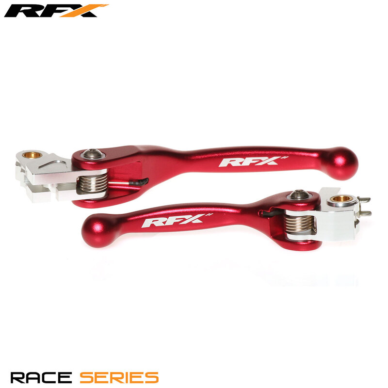 RFX Juego de manetas flexibles forjadas Brembo (rojo)