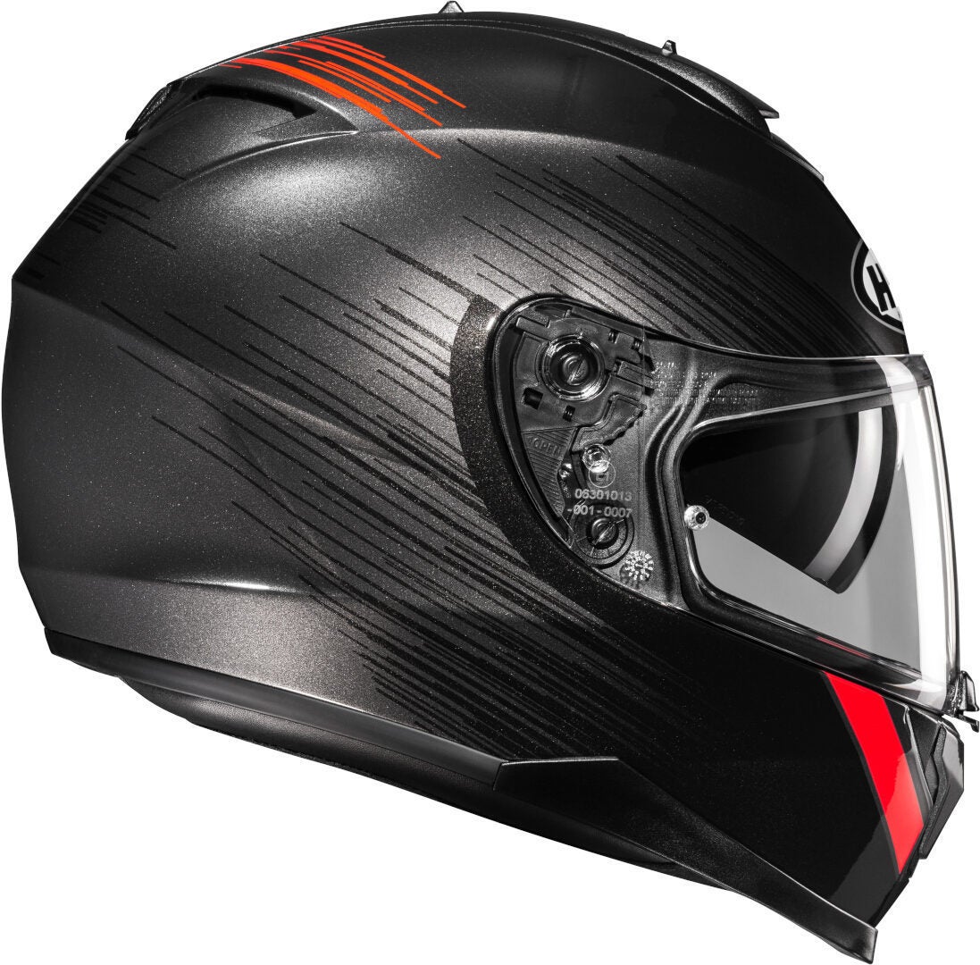 HJC C70N Sway Casco nero/rosso XL (60/61) Figura 2