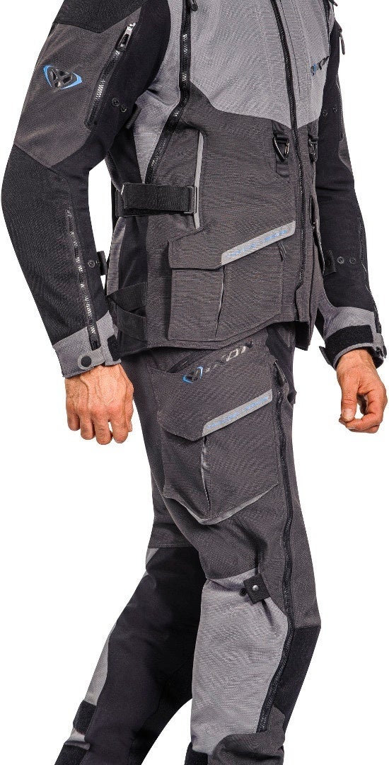 Ixon Ragnar Motorcycle Textile Pants black/blue XL Figure 5