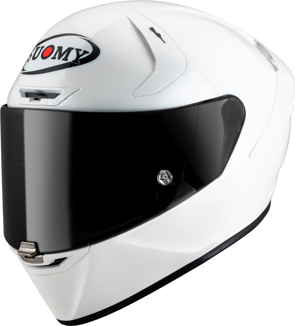 Suomy SR-GP Plain Helm perlmuttweiß L Abbildung 3