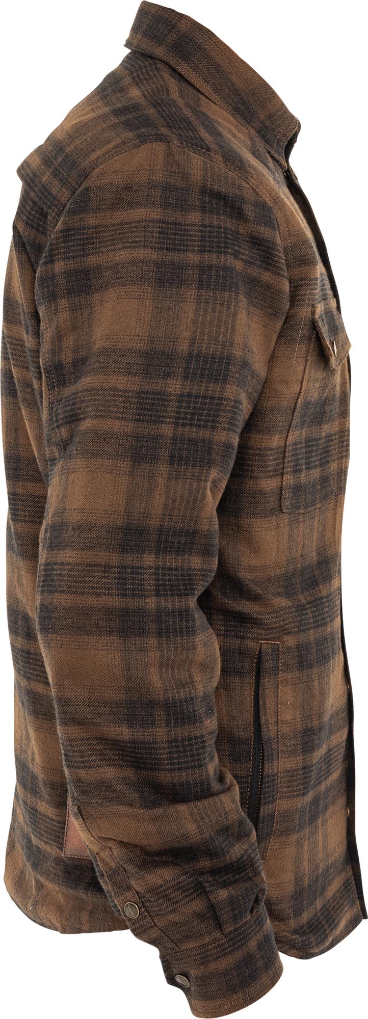 John Doe Motoshirt Skjorte brun M Figur 3