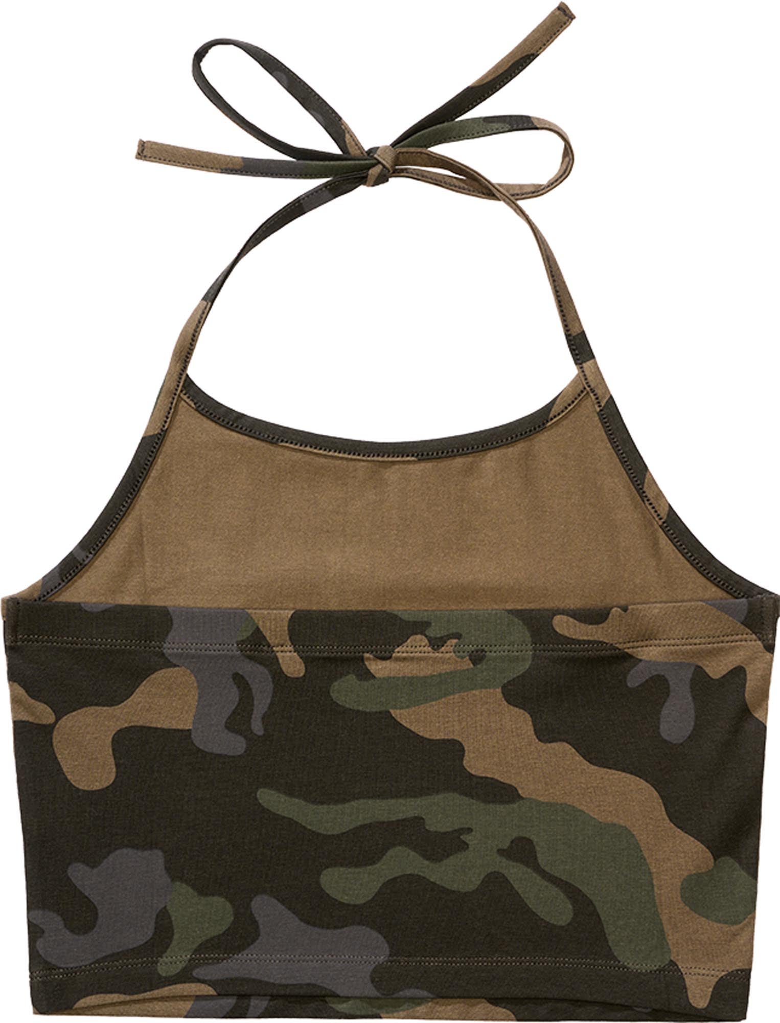Brandit Neckholder Ladies Top Dark Camouflage 3XL Figure 2