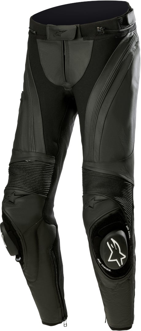 Alpinestars Stella Missile V3 Dame Motorcykel LæderBukser Sort 50 Figur 1