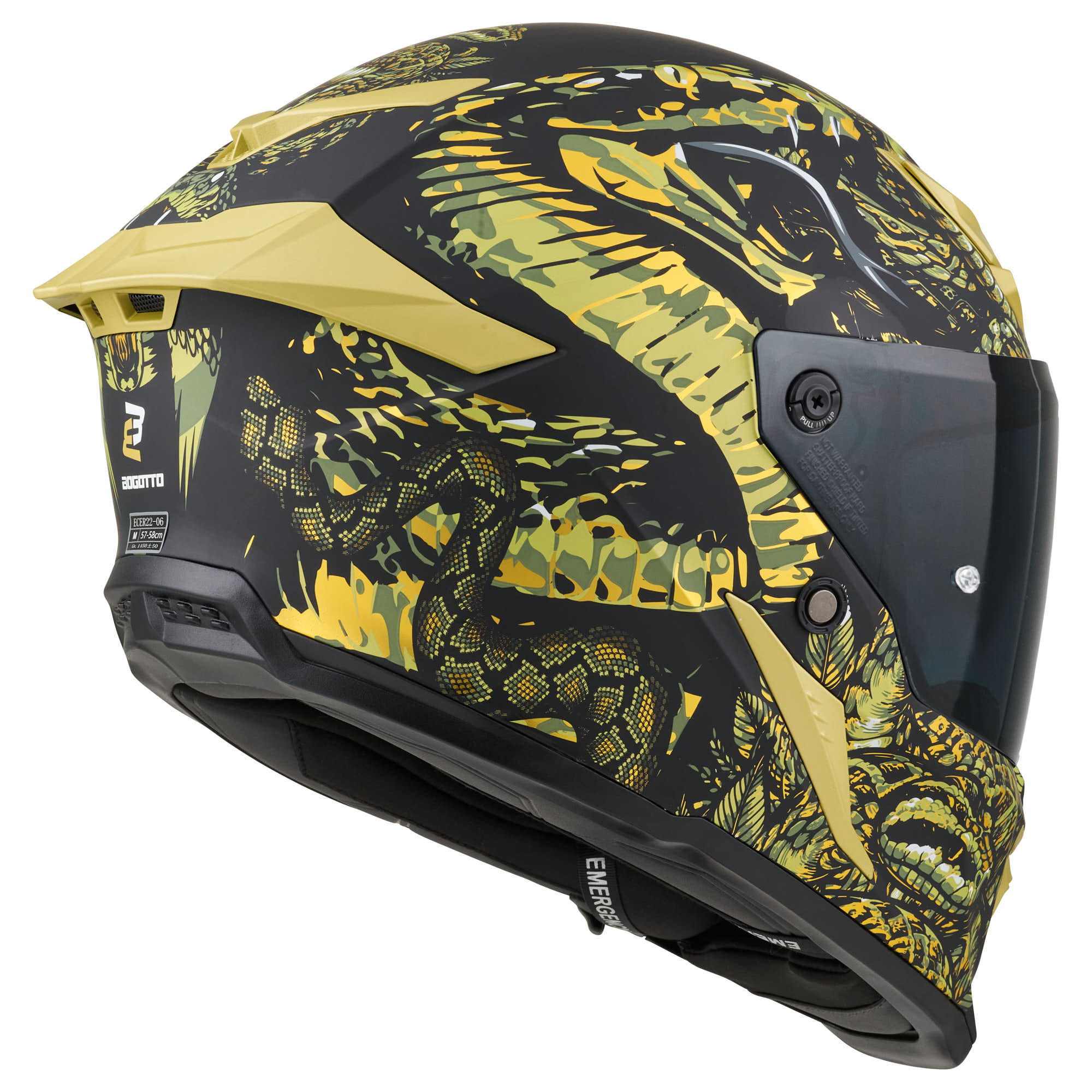 Bogotto Blade Mythology Helm gold L Abbildung 4