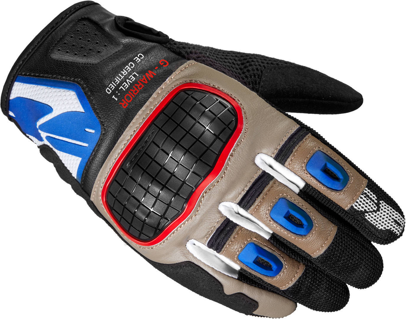 Spidi G-Warrior Motorradhandschuhe schwarz/braun M Abbildung 1