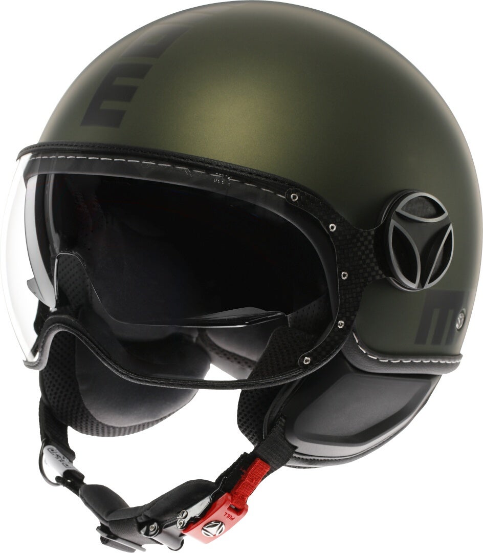 MOMO FGTR Evo Mono 2.0 Cască cu reacție Verde mat L (59/60) Figura 1