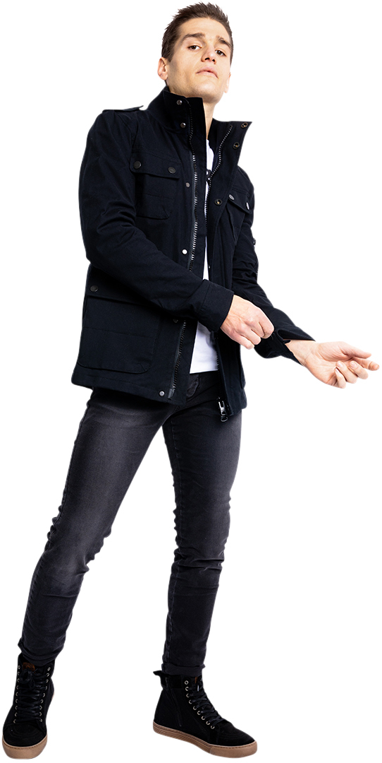John Doe Explorer Motorrad Textiljacke schwarz L Abbildung 20