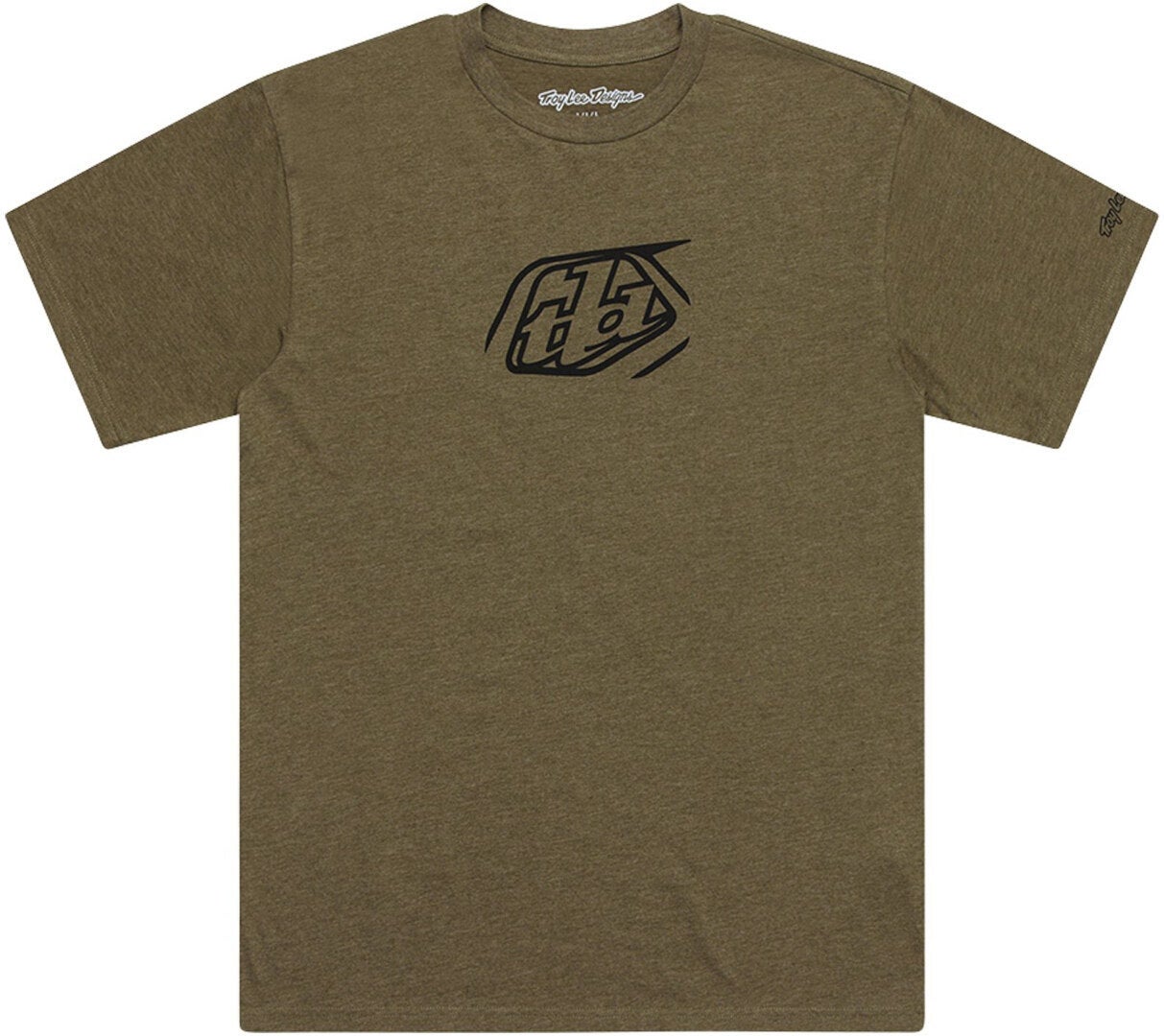 Troy Lee Designs Badge T-shirt à manches courtes Vert/Noir L Figure 1