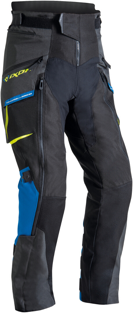 Ixon Ragnar Pantaloni textile pentru motociclete Negru/antracit/albastru L Figura 1