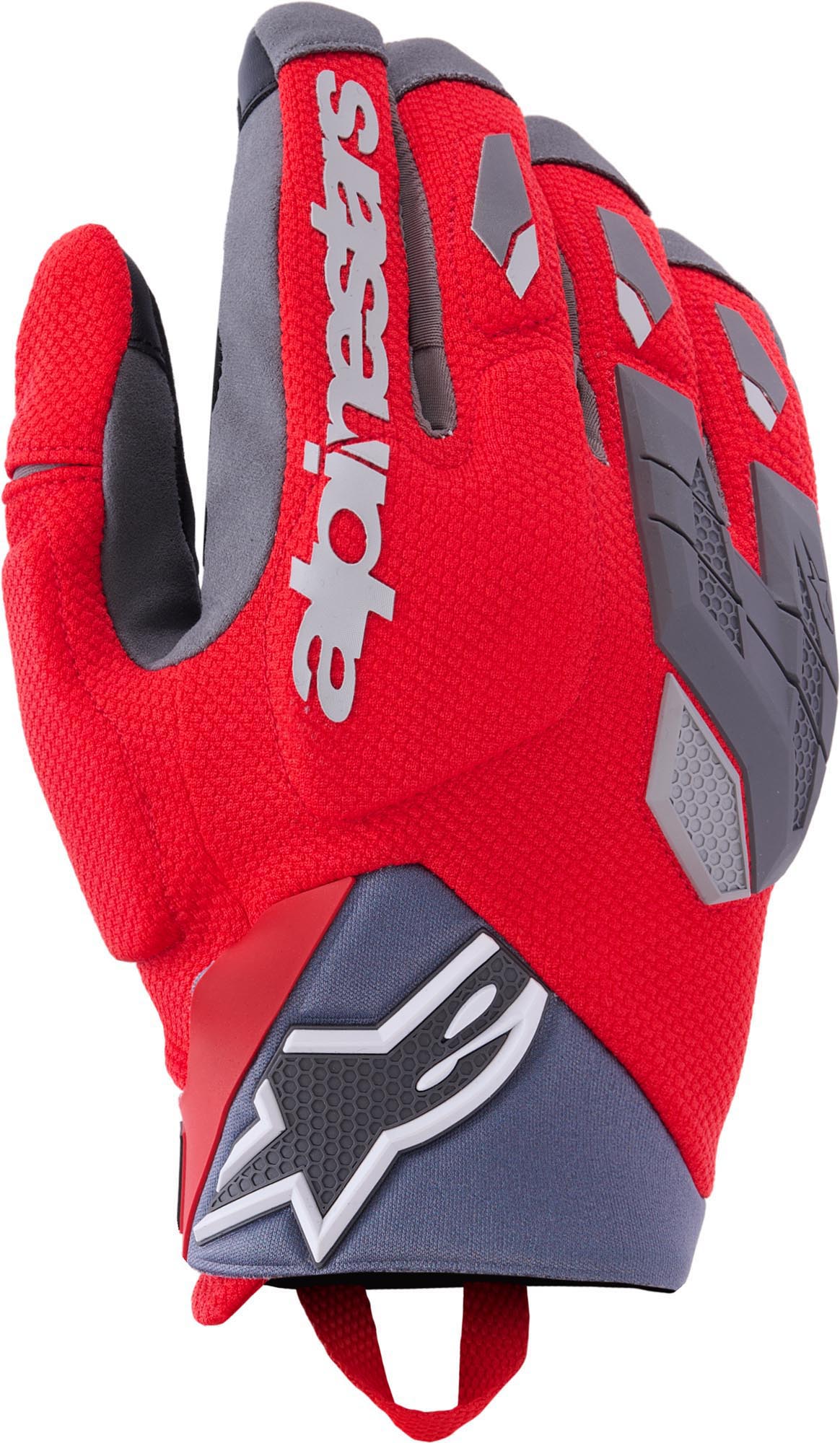 Alpinestars Durack Motorrad Handschuhe rot/grau 3XL Abbildung 1