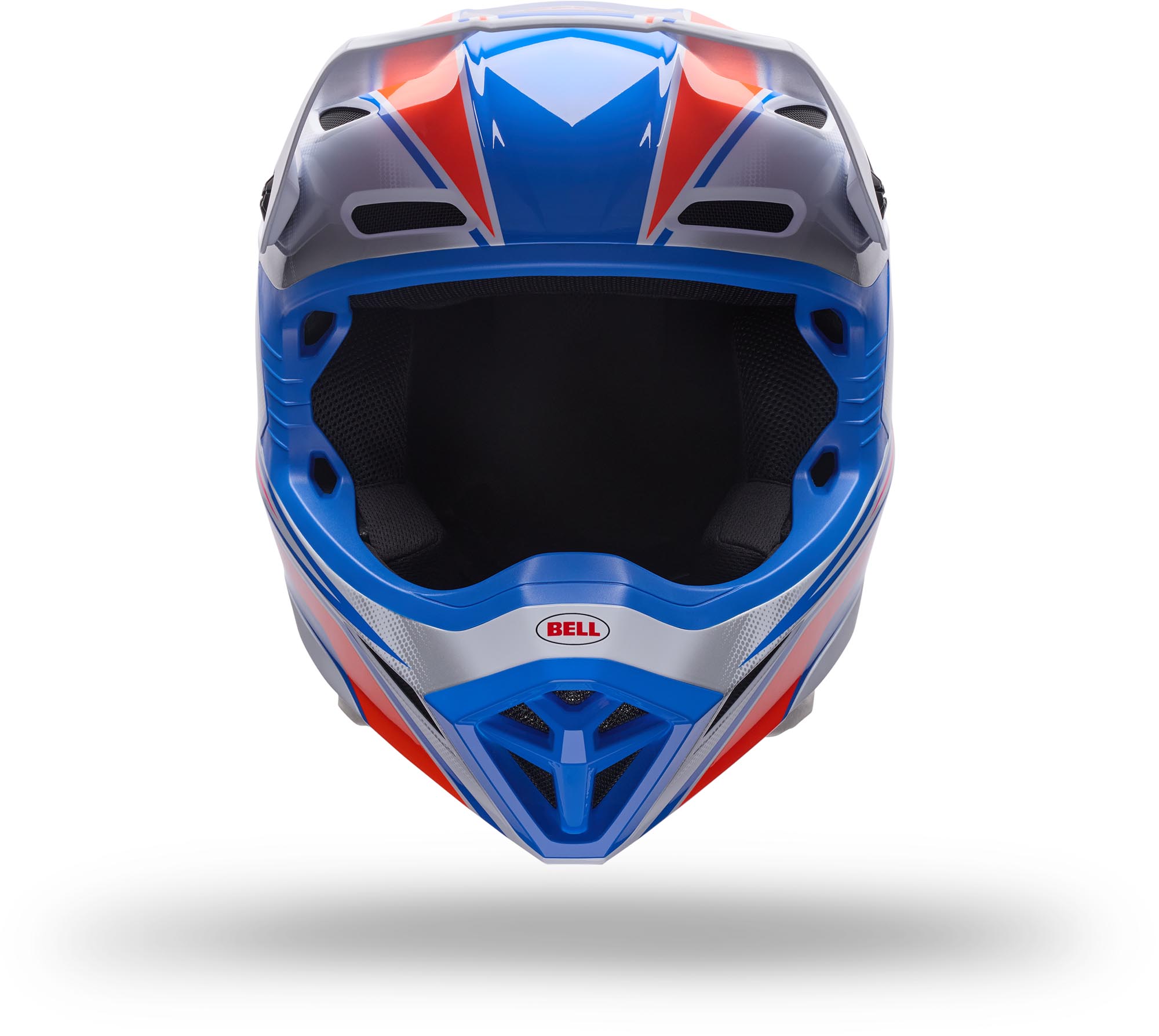 Bell MX-10 MIPS Speedway Kask motocrossowy biały/niebieski L (59/60) Rysunek 3