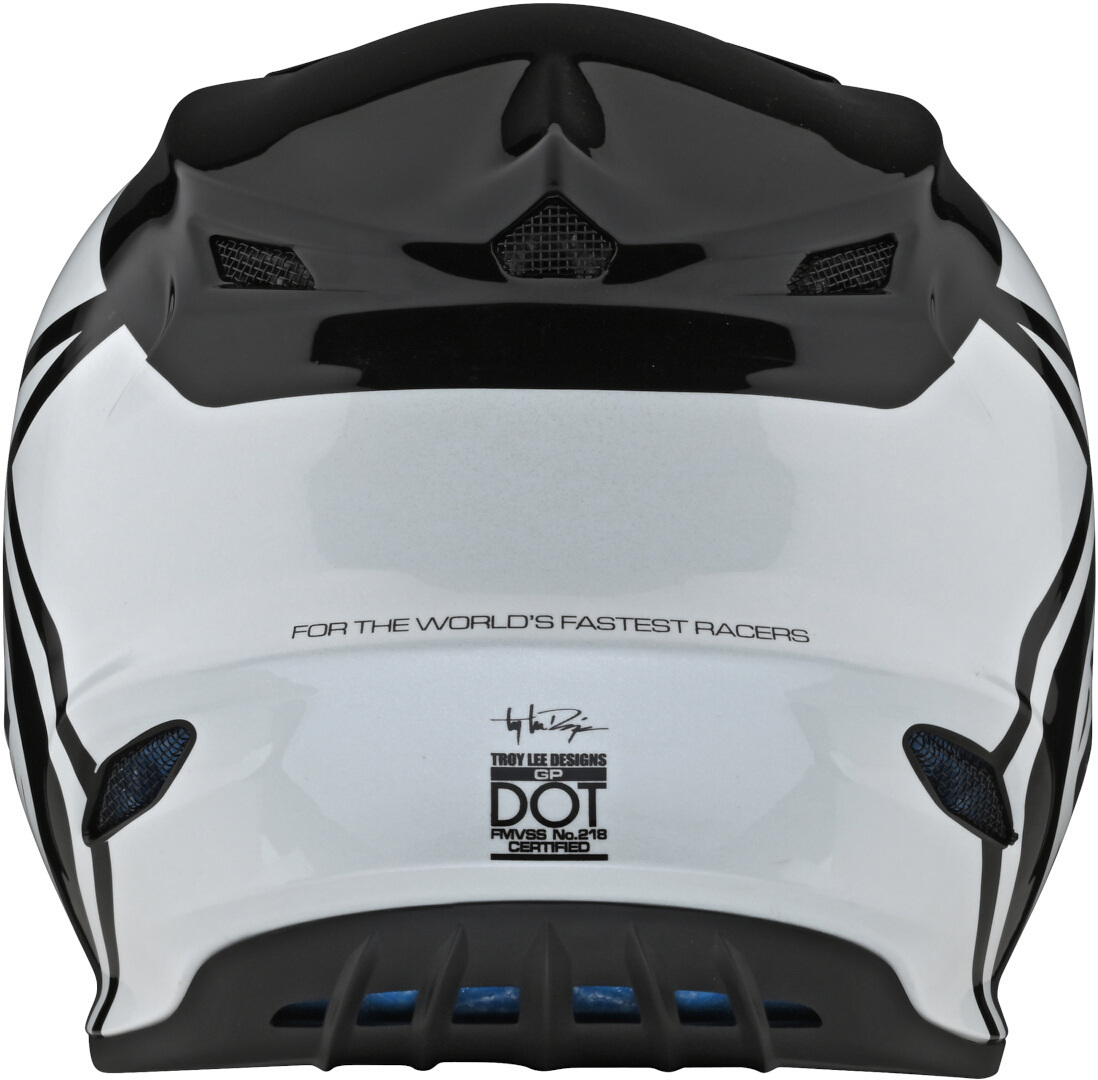 Troy Lee Designs GP Overload Motorcross helm zwart/wit M Figuur 6