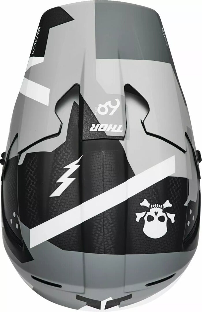 Thor Reflex Carbon Brave Casco da motocross M (57/58) Figura 4