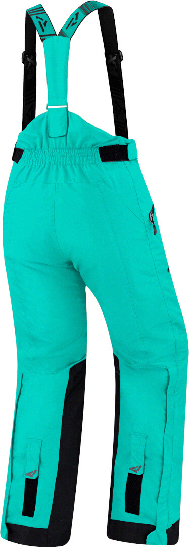 FXR Fresh 2023 Pantaloni de tip bob pentru damă pe snowmobile verde/negru 4 Figura 2