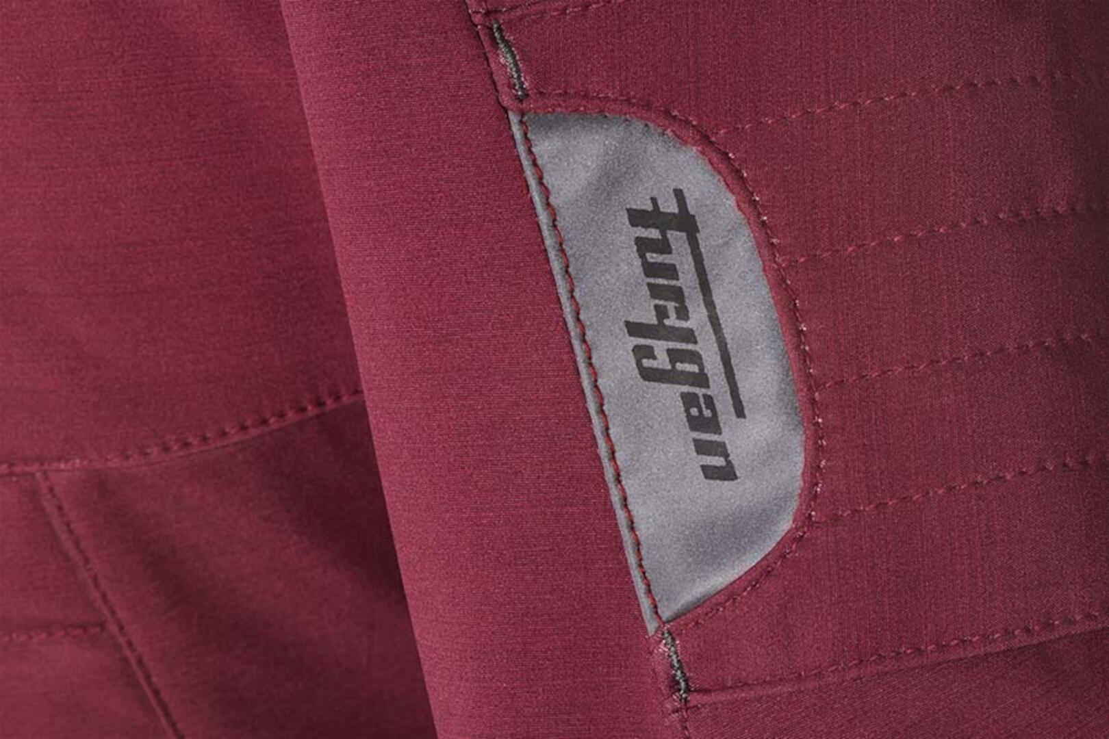 Furygan Ice Track Ladies Motorcycle Textile Jacket burgundy red L Figure 9