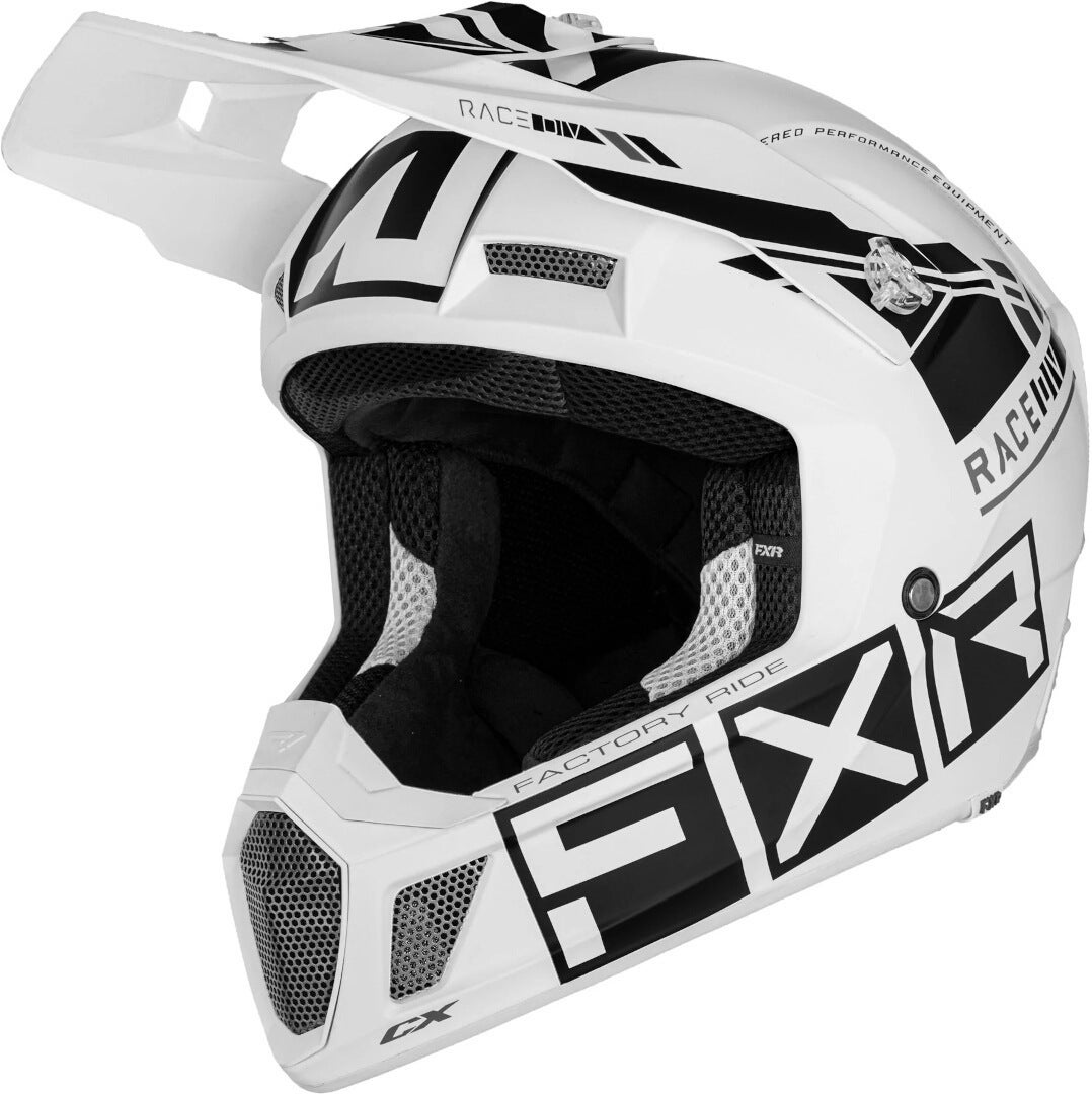 FXR Clutch CX Pro MIPS Motokrosová přilba bílá/černá L (59/60) Obrázek 1