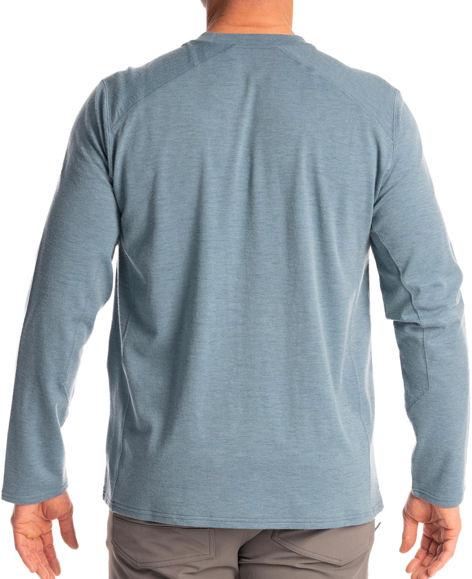 Klim Mesa Falls Wool Camicia a maniche lunghe blu 2XL Figura 4