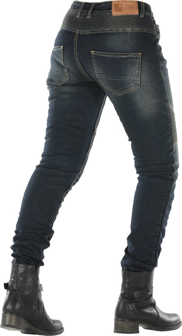 Overlap Imola Damen Motorradjeans grau stone 28 Abbildung 3