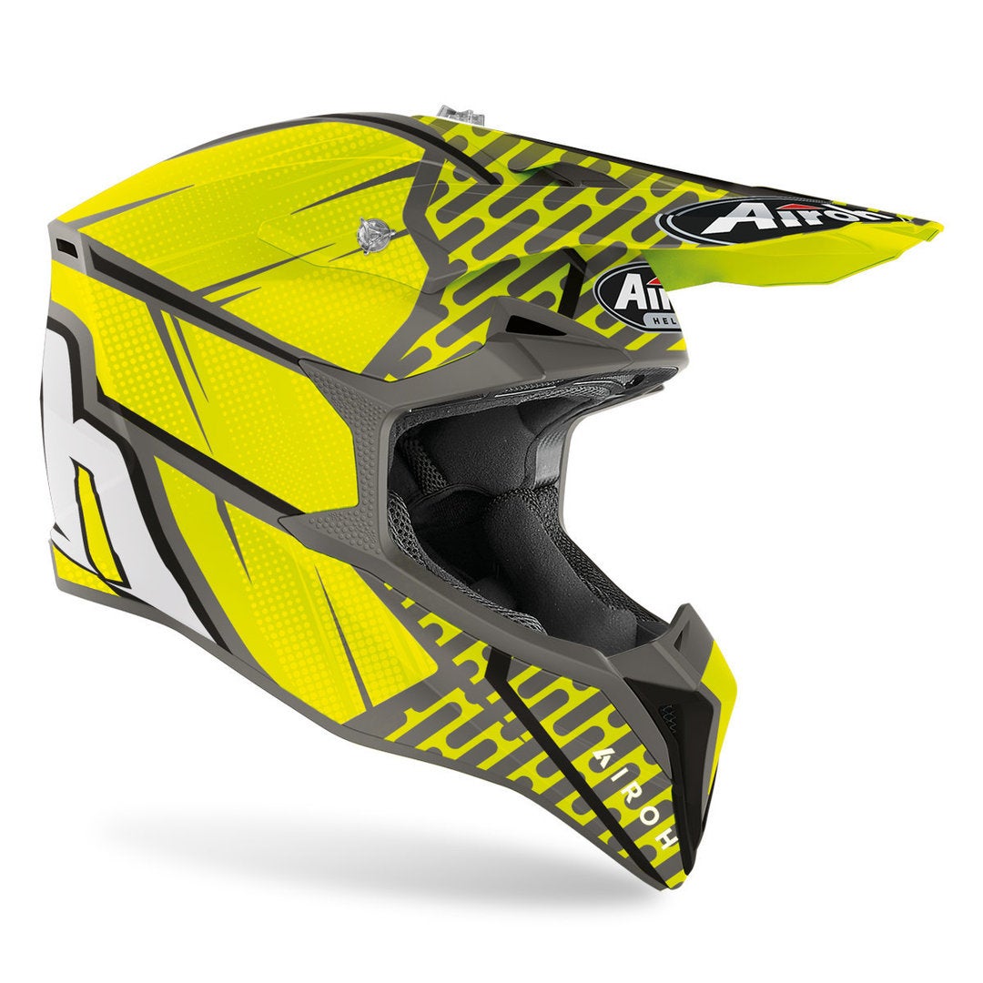 Airoh Wraap Idol Casco Motocross Giallo opaco L (59/60) Figura 3