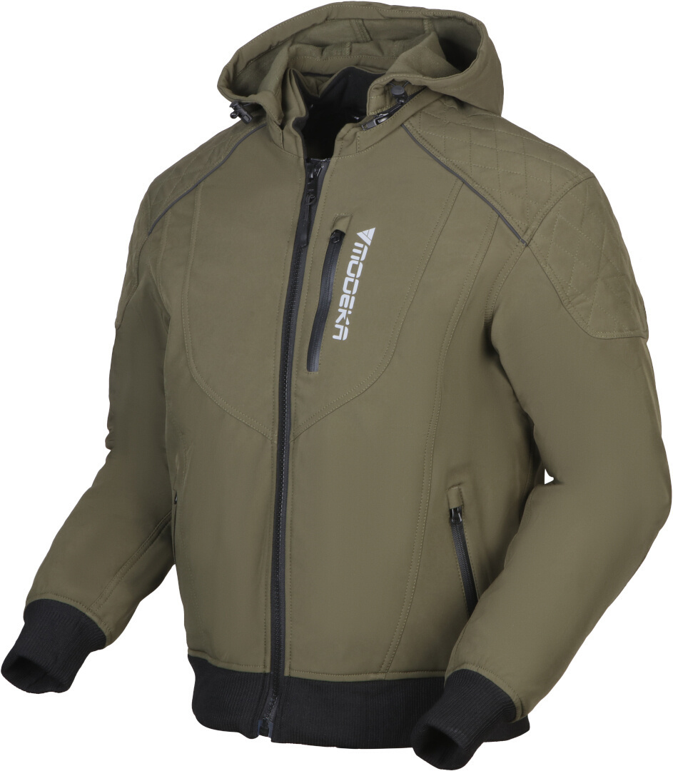 Modeka Clarke waterproof Motorcycle Textile Jacket olive 3XL Figure 3
