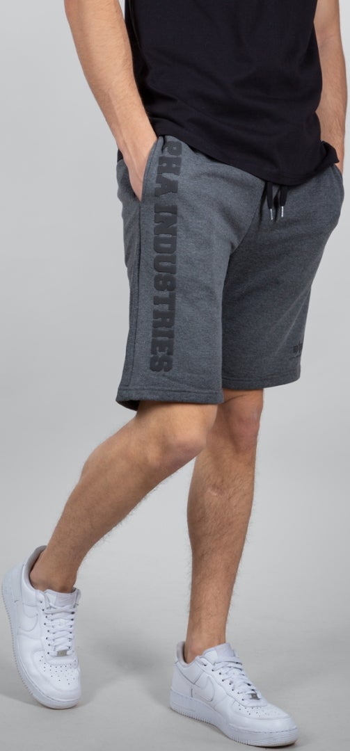 Alpha Industries Big Letters Shorts dunkelgrau M Abbildung 4