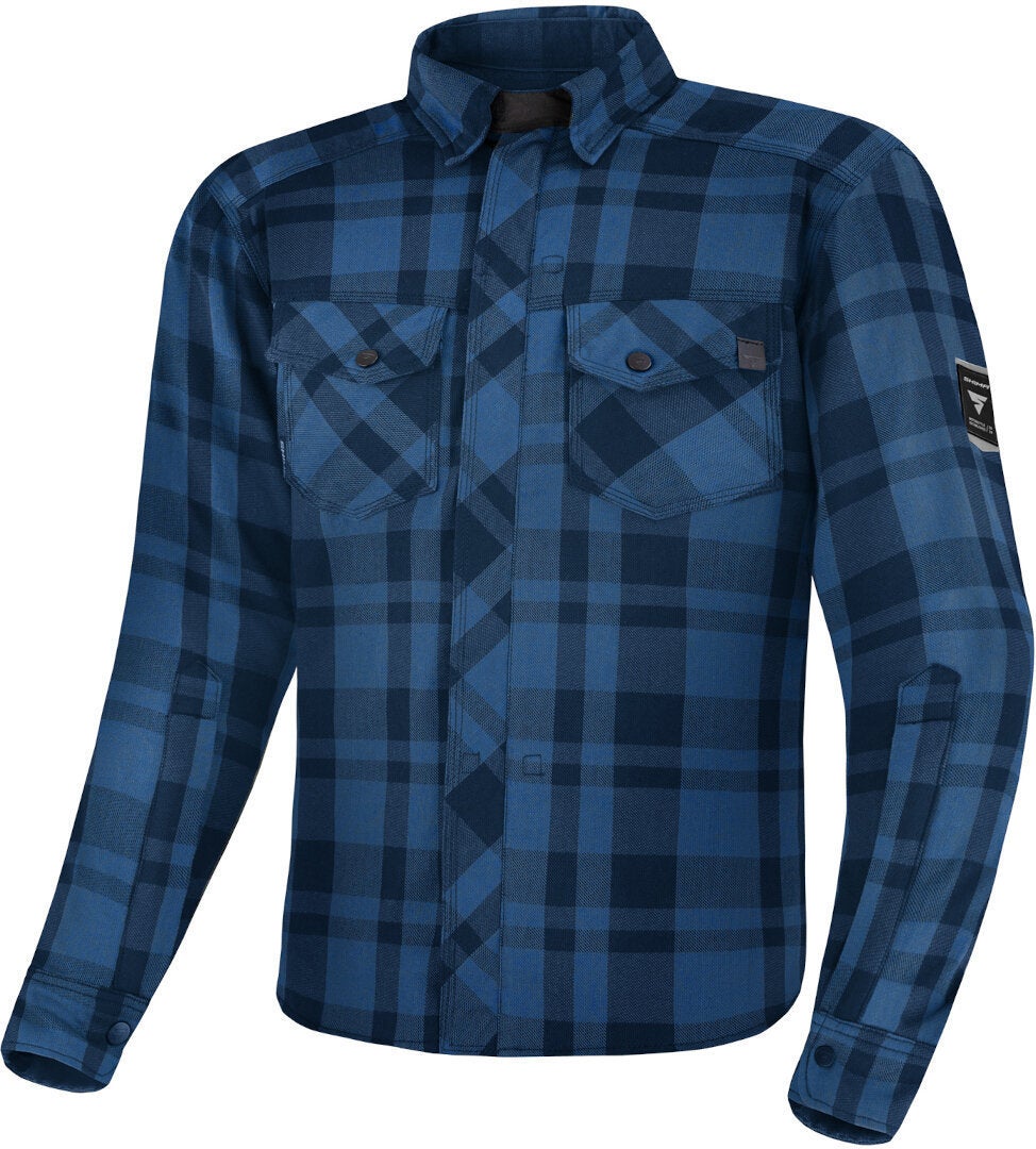 SHIMA Renegade 2.0 Motorcycle Shirt blue L Figure 1