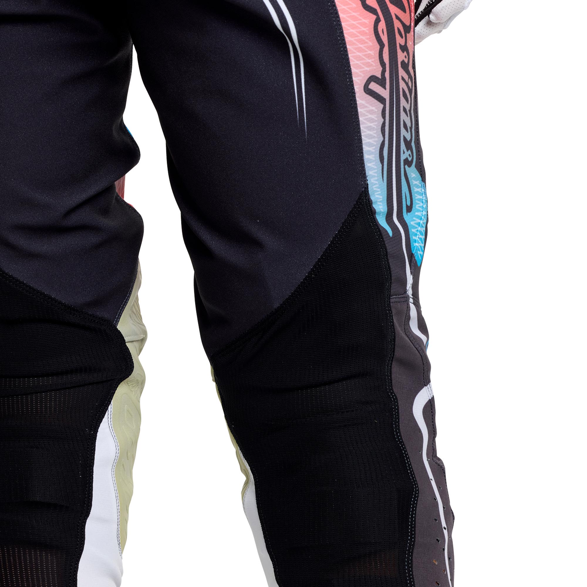 Troy Lee Designs SE Pro Wander Pantalon de motocross bleu/blanc/noir/rouge 30 Figure 12