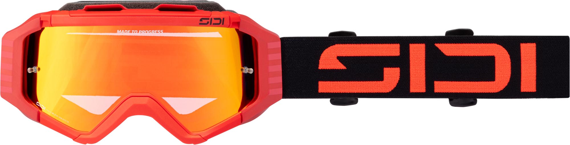 Sidi Fulmen Mirror Motocross-lasit punainen/punainen/musta Kuva 1