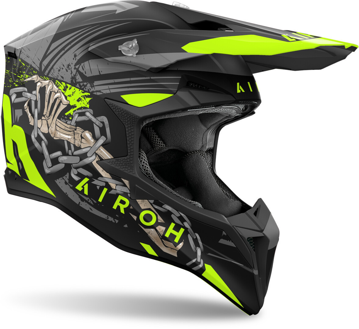 Airoh Wraaap Darkness Casco da motocross S (55/56) Figura 2