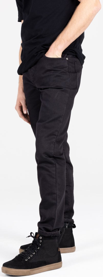 John Doe Classic Tapered Motorcykel Jeans Sort 33/32 Figur 12