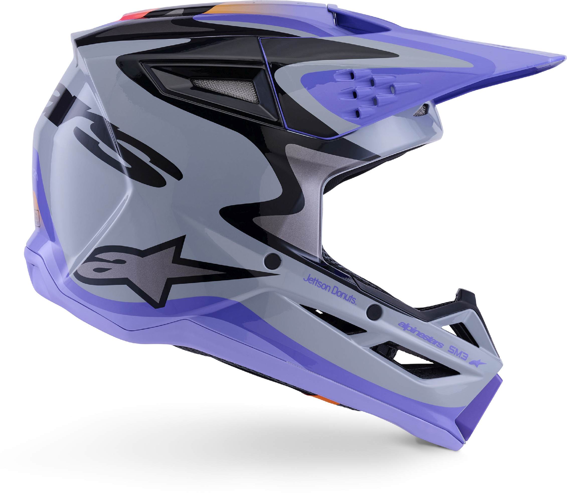 Alpinestars SM3 Cască de motocross pentru tineret Y/L (52/53) Figura 5