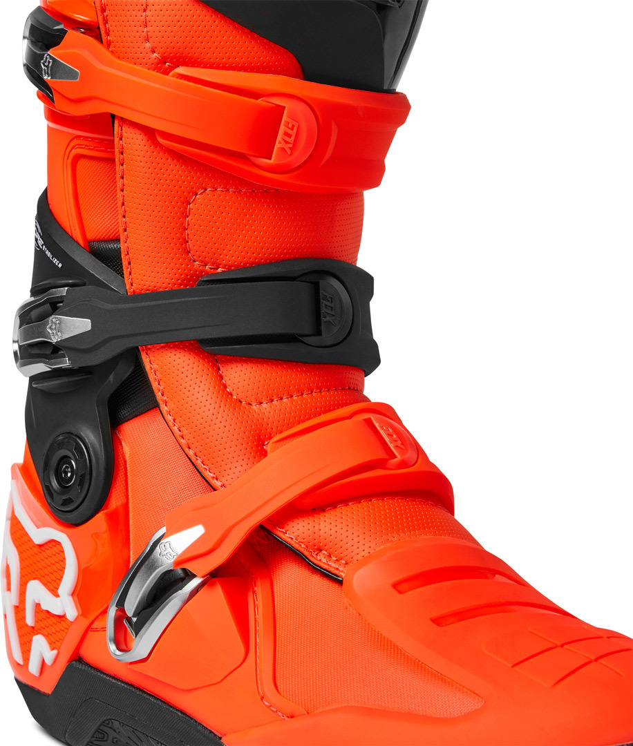 FOX Motion Botas de Motocross Laranja 9 Figura 4