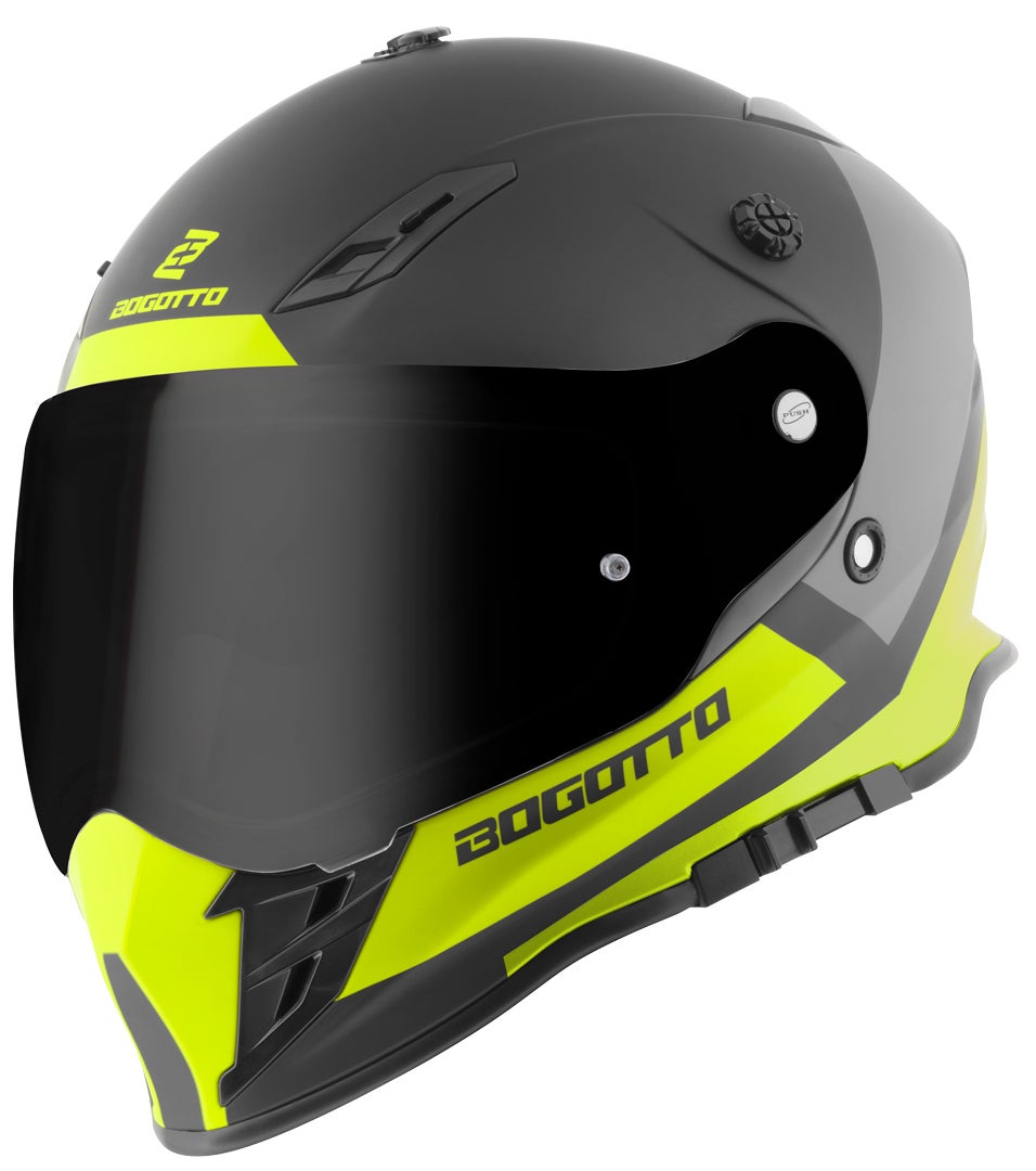 Bogotto V331 Pro Tour Casco Enduro giallo XL Figura 3